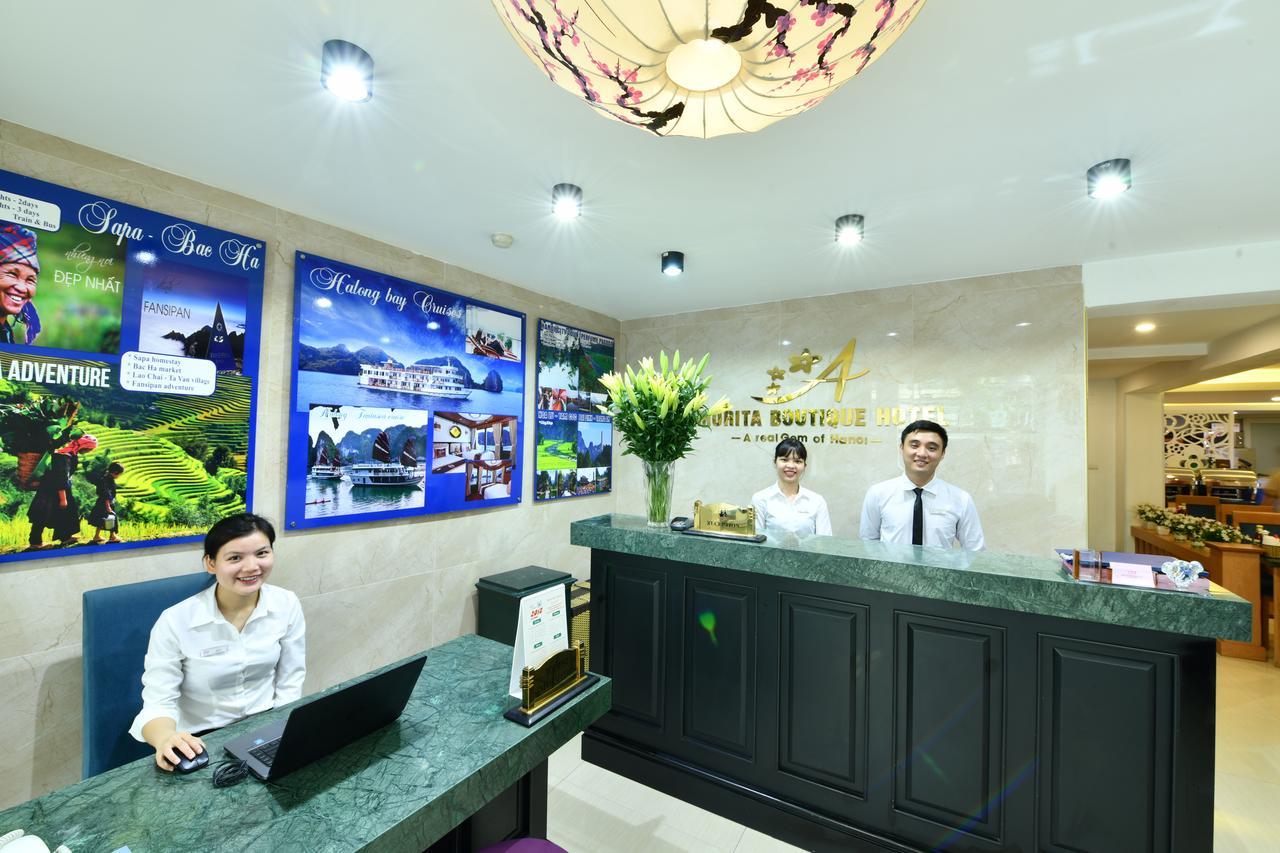 Hanoi Amorita Boutique Hotel & Travel מראה חיצוני תמונה